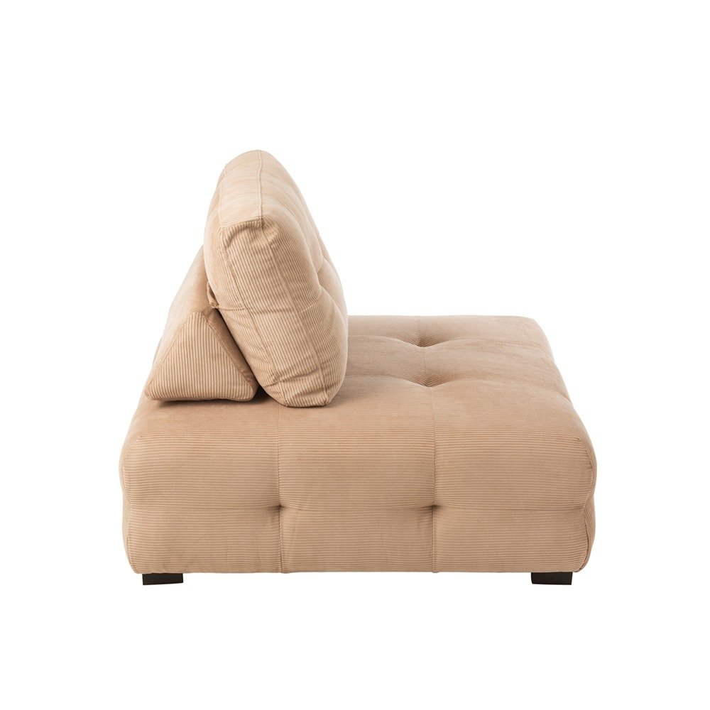 Fauteuil Pouf  CHARLENE Rose Nude